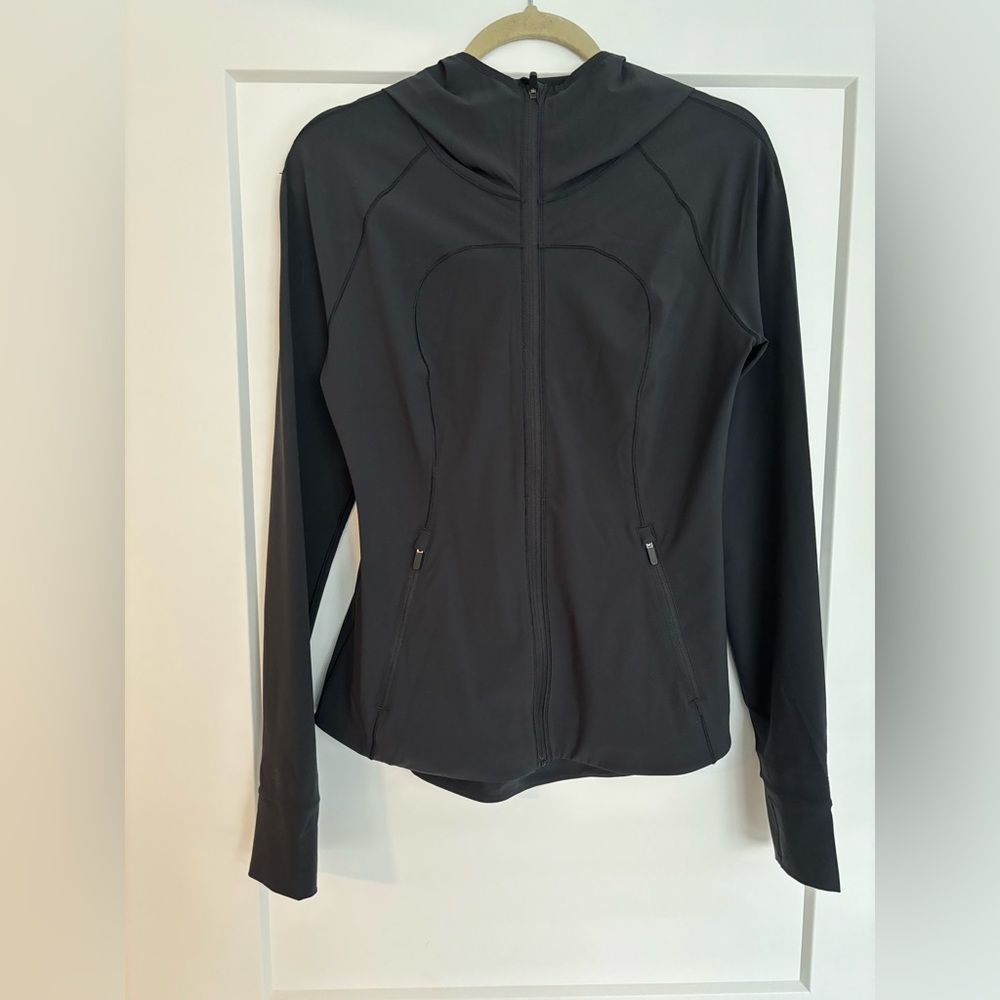 Lululemon Hooded Define Jacket Nulu Black Zip Up Women’s Size 6